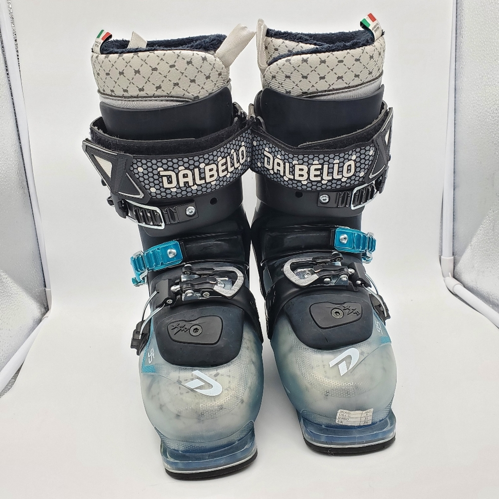 Dalbello Chakra 95 I.D. Women's Ski Boots - Size US 5 (Mondo ~22.5) - Black/Blue